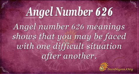 626 angel number|Nombre 626